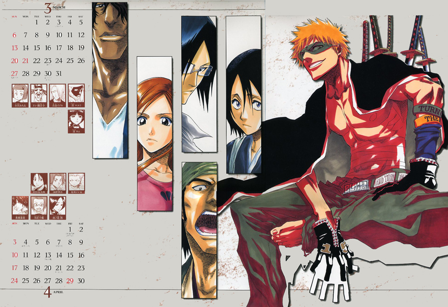 Otaku Gallery  / Anime e Manga / Bleach / Calendario / 2005 / 003.jpg